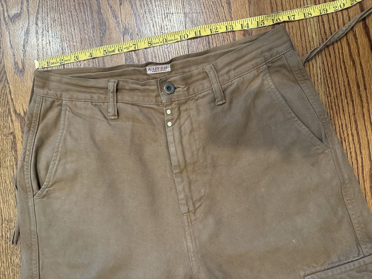 Kapital Sand Kapital Denim Cargo Size US 33 - 3 Thumbnail
