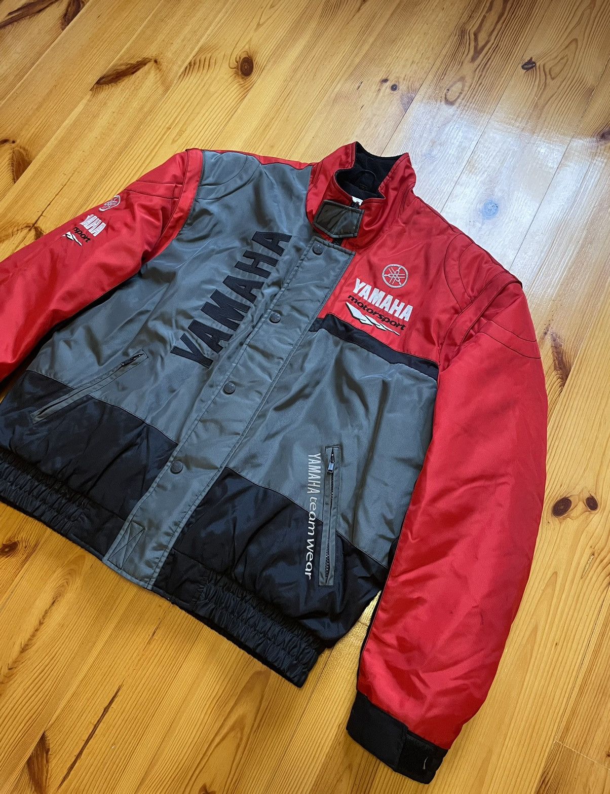 Vintage × Yamaha Yamaha Motorsport Racing Vintage Jacket + Vest 2 in 1 Size US XXL / EU 58 / 5 - 3 Thumbnail