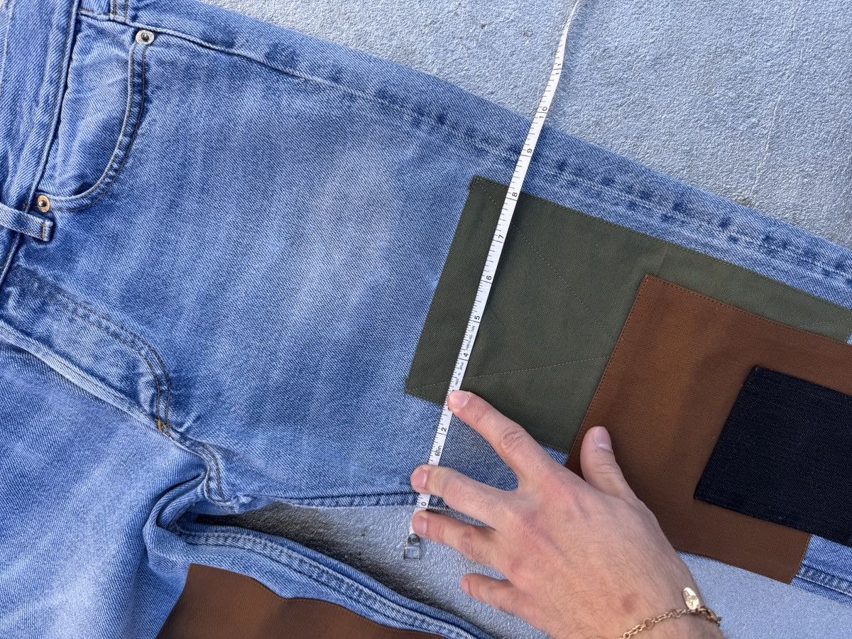 A.P.C. 1 of 1 APC Low Rise Patchwork Repaired Jeans Size US 29 - 16 Thumbnail