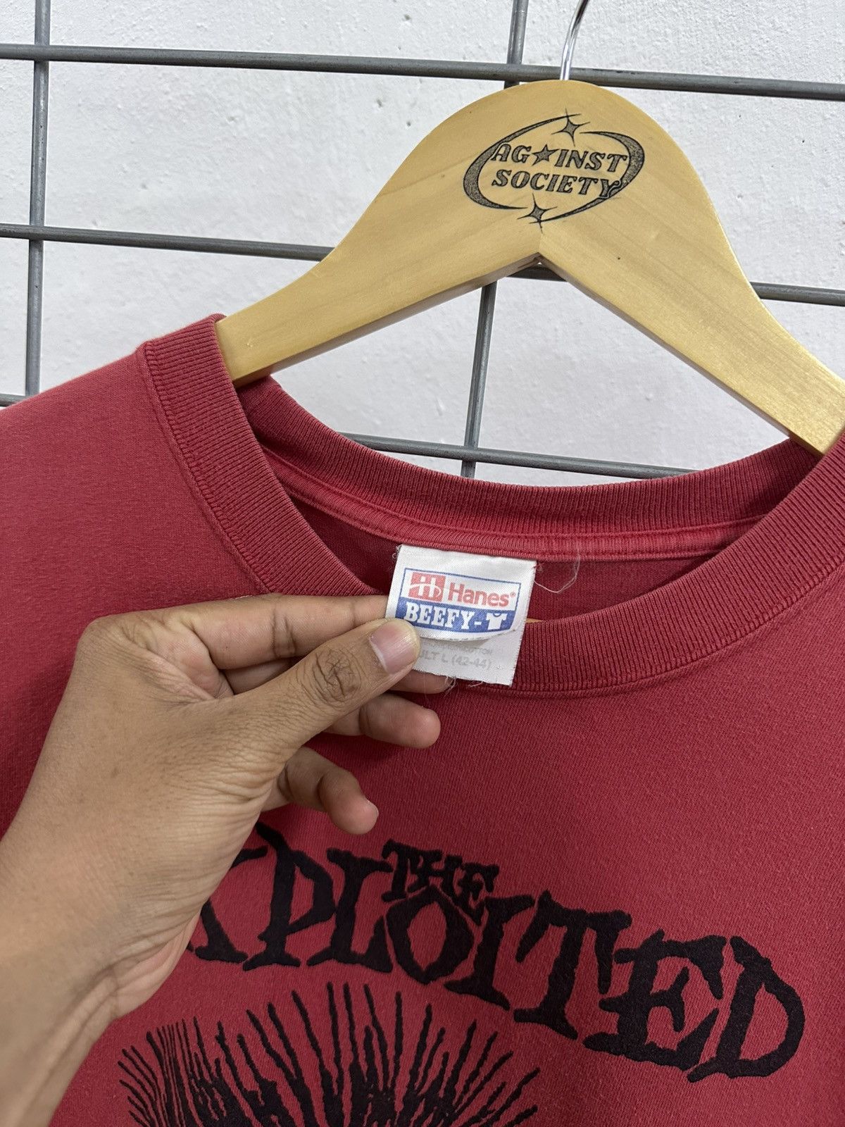 Band Tees Rare Vintage The Exploited Punk Rock/Hardcore Punk Band Tee Size US L / EU 52-54 / 3 - 5 Thumbnail