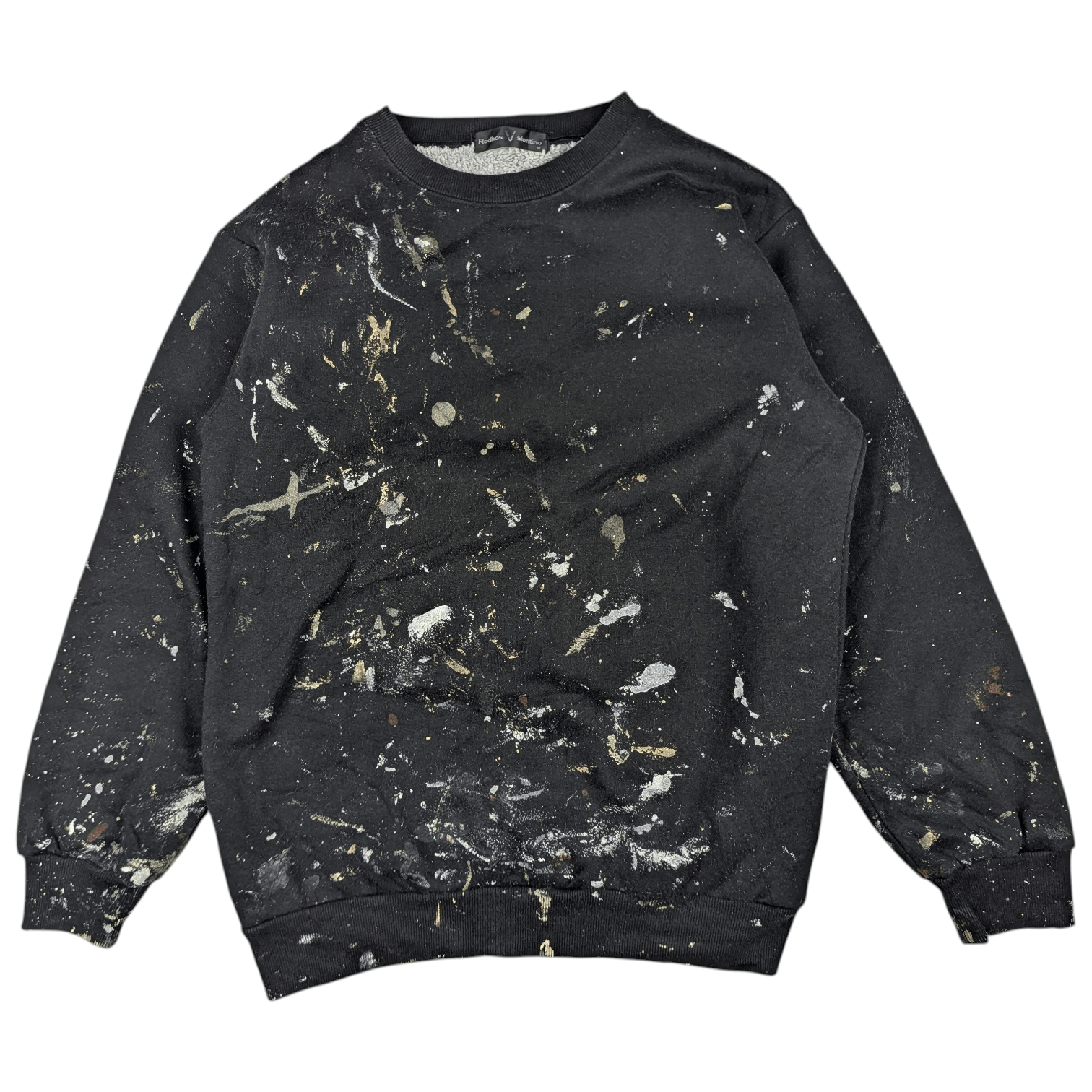 Valentino RODHOS VALENTINO Paint Abstract Nice Design Sweatshirts Size M / US 6-8 / IT 42-44 - 3 Thumbnail
