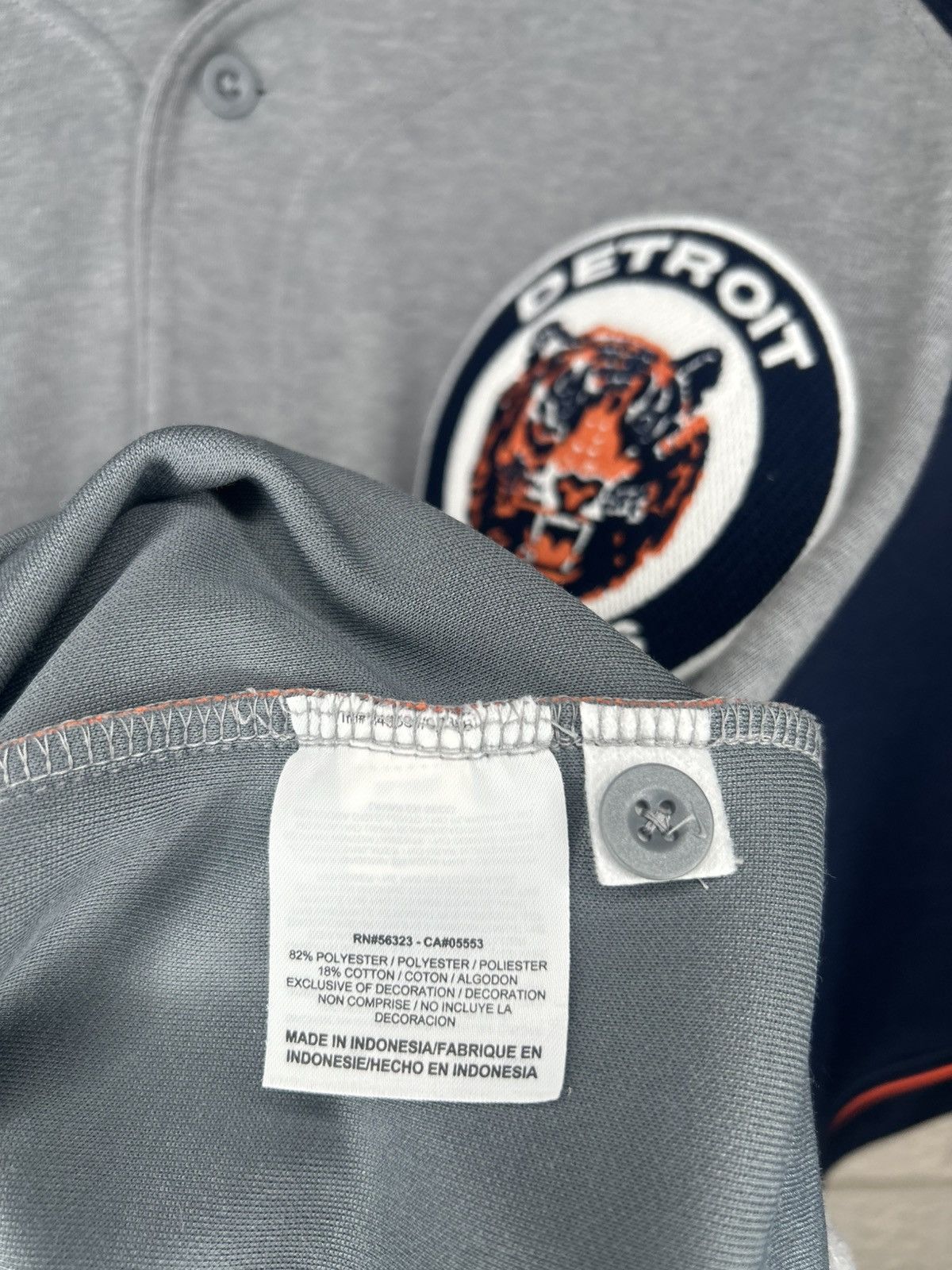 Nike Nike Detroit Tigers Brandon Inge Baseball Jersey Size US XL / EU 56 / 4 - 14 Thumbnail
