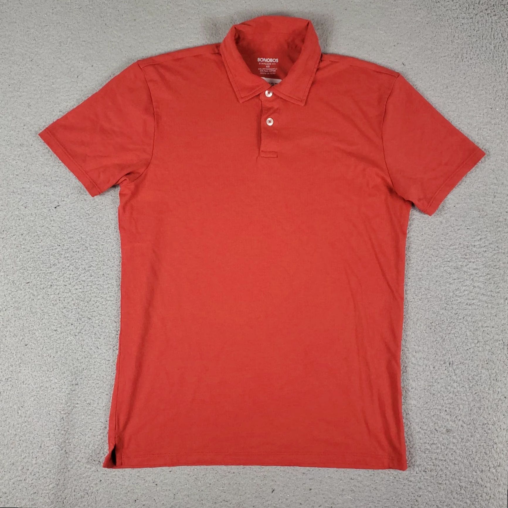 Bonobos Bonobos Polo Shirt Mens XS Red Casual Short Sleeve Activewear Classic Preppy Size US XS / EU 42 / 0 - 2 Thumbnail