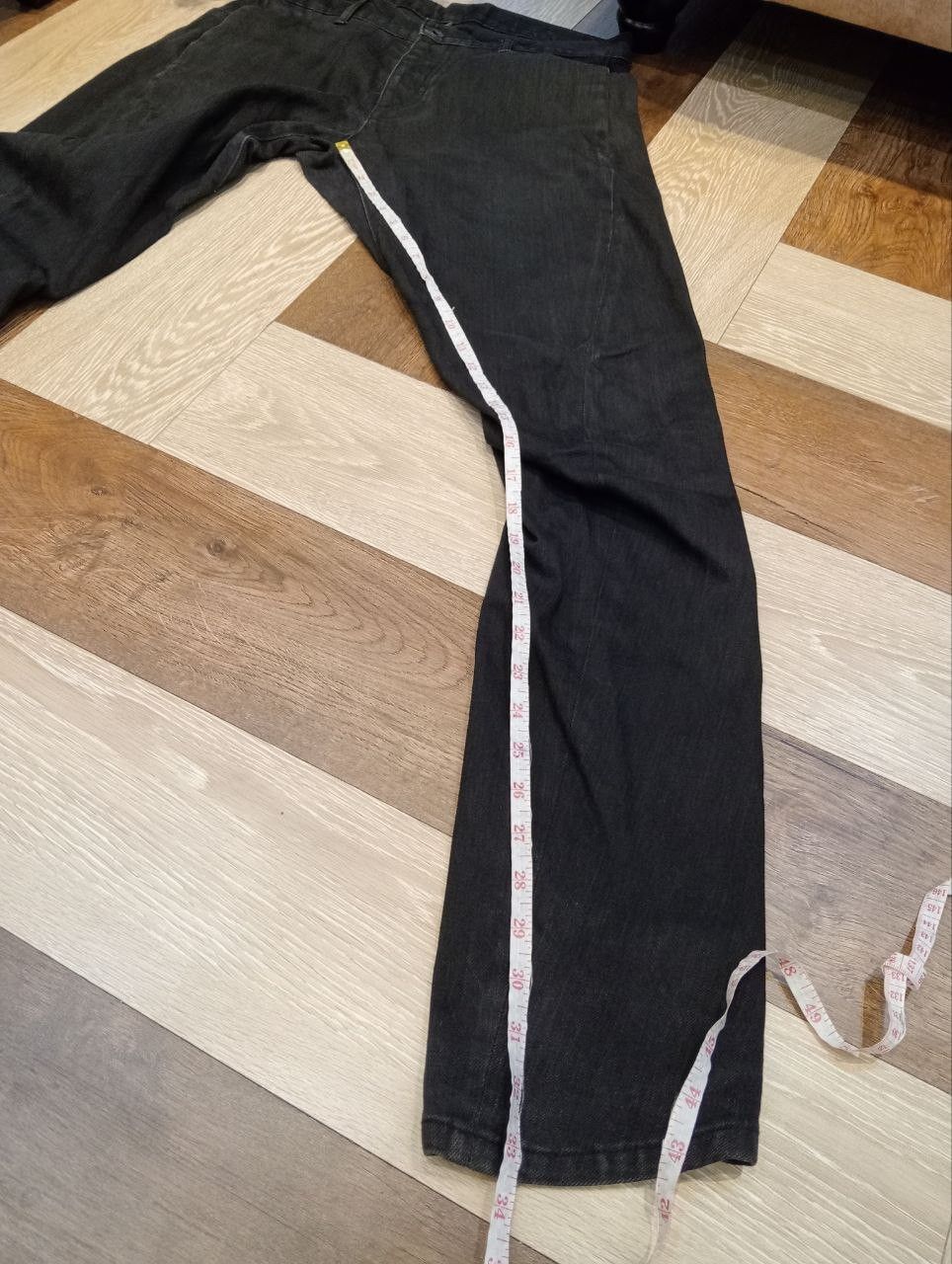 Shellac JAPANESE SHELLAC BLACK CURVE DENIM PANTS Size US 32 / EU 48 - 12 Thumbnail