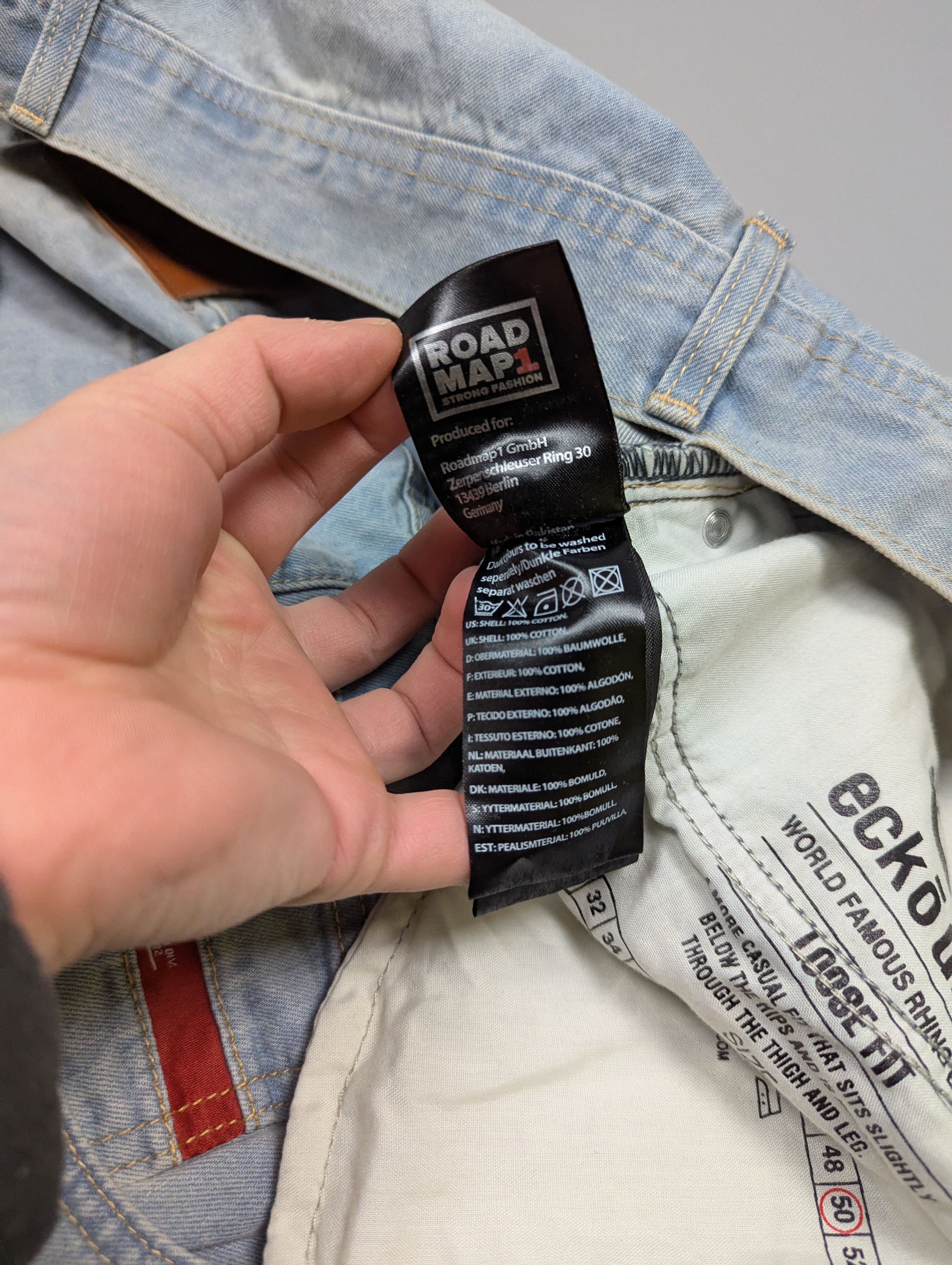 Ecko Unltd. NEW Ecko Unltd. "Fat Bro" Y2K Baggy Jeans W50 L34 Size US 44 / EU 60 - 22 Thumbnail