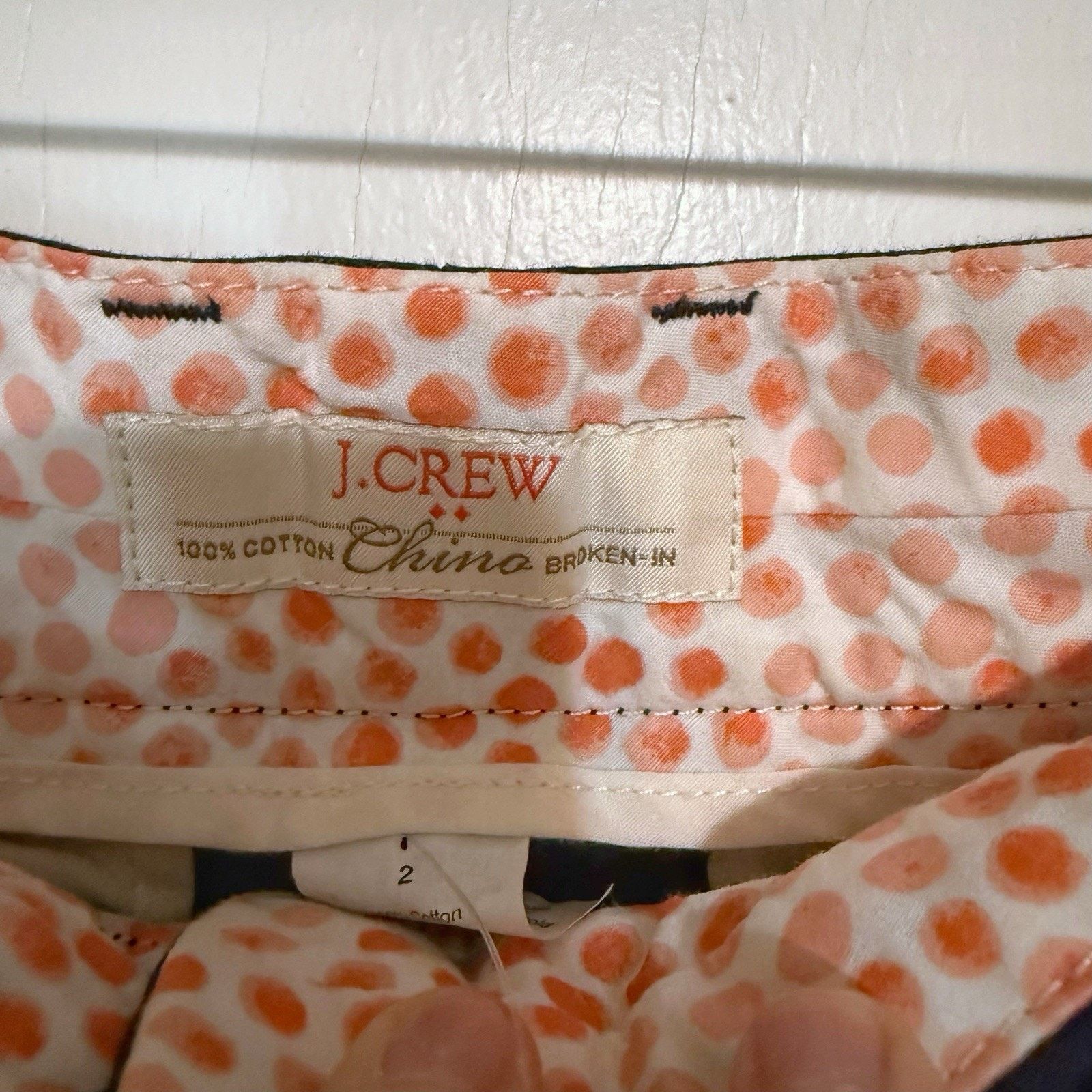 J.Crew J Crew Shorts Womens 2 Navy Chino Buttery Twill City Fit NWT Size 26" / US 2 / IT 38 - 3 Thumbnail