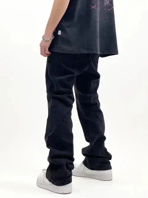 Designer × Japanese Brand × Vintage flared utility zipper hiphop pants Size US 30 / EU 46 - 3 Thumbnail