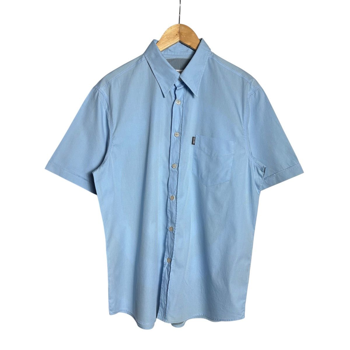 Moschino Moschino Peace Logo Graphic Shirt / Vintage Size US L / EU 52-54 / 3 - 2 Thumbnail