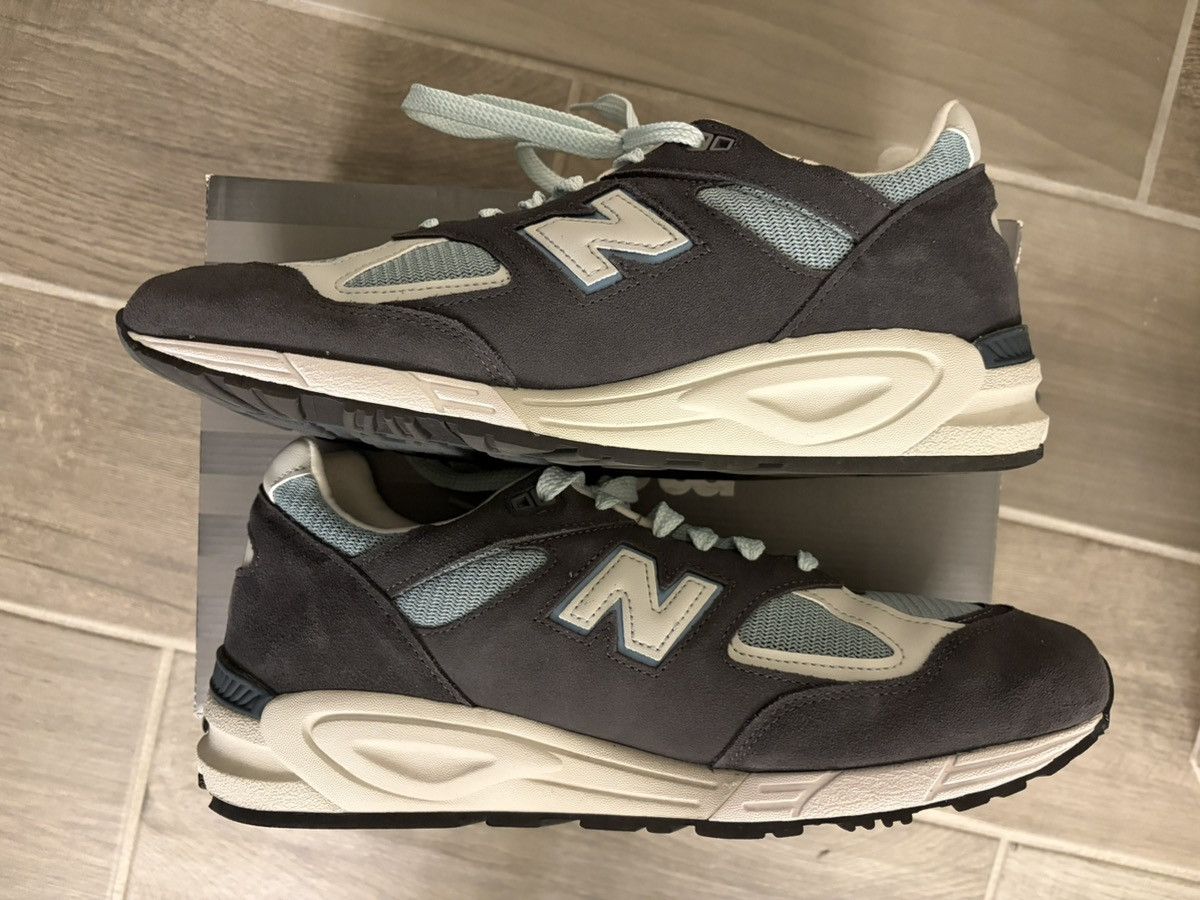 Kith × New Balance Kith x New Balance 990v2 Made in USA Steel Blue Size US 13 / EU 46 - 7 Thumbnail
