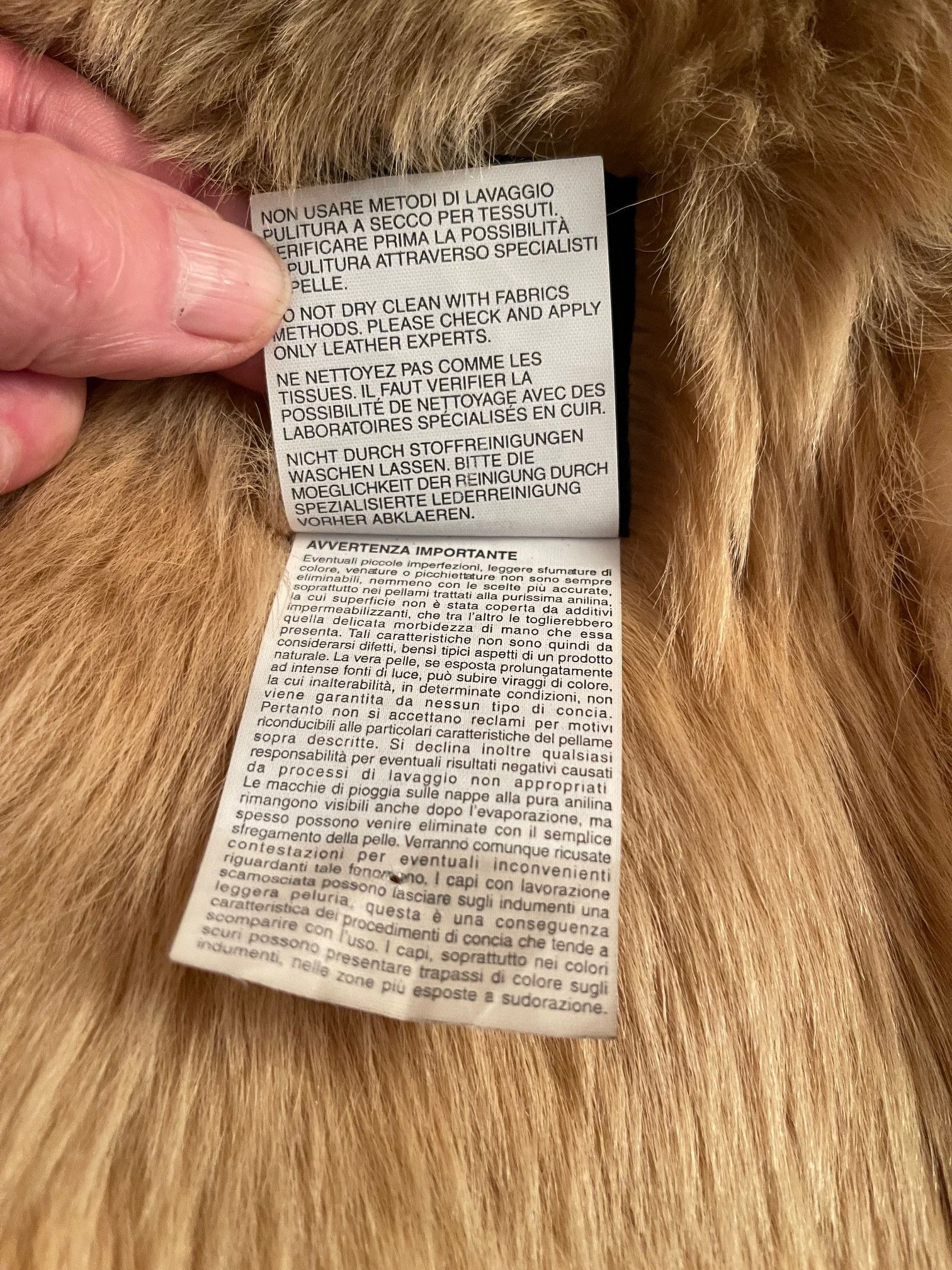 Other Prandina Italian shearling jacket Size M / US 6-8 / IT 42-44 - 8 Thumbnail