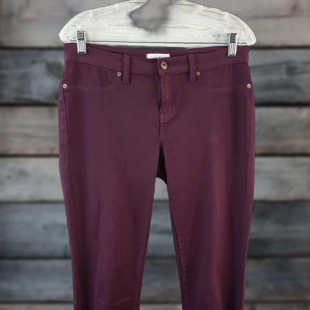 Vintage Lila Ryan Womens Skinny Jeans Sz 28 Port Mid Rise Cotton Blend Size 28" / US 6 / IT 42 - 1 Thumbnail