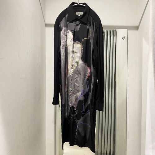 Yohji Yamamoto yohji yamamoto pour homme 24AW LADY DESIGN LONG BLOUSE Size US L / EU 52-54 / 3 - 1 Thumbnail