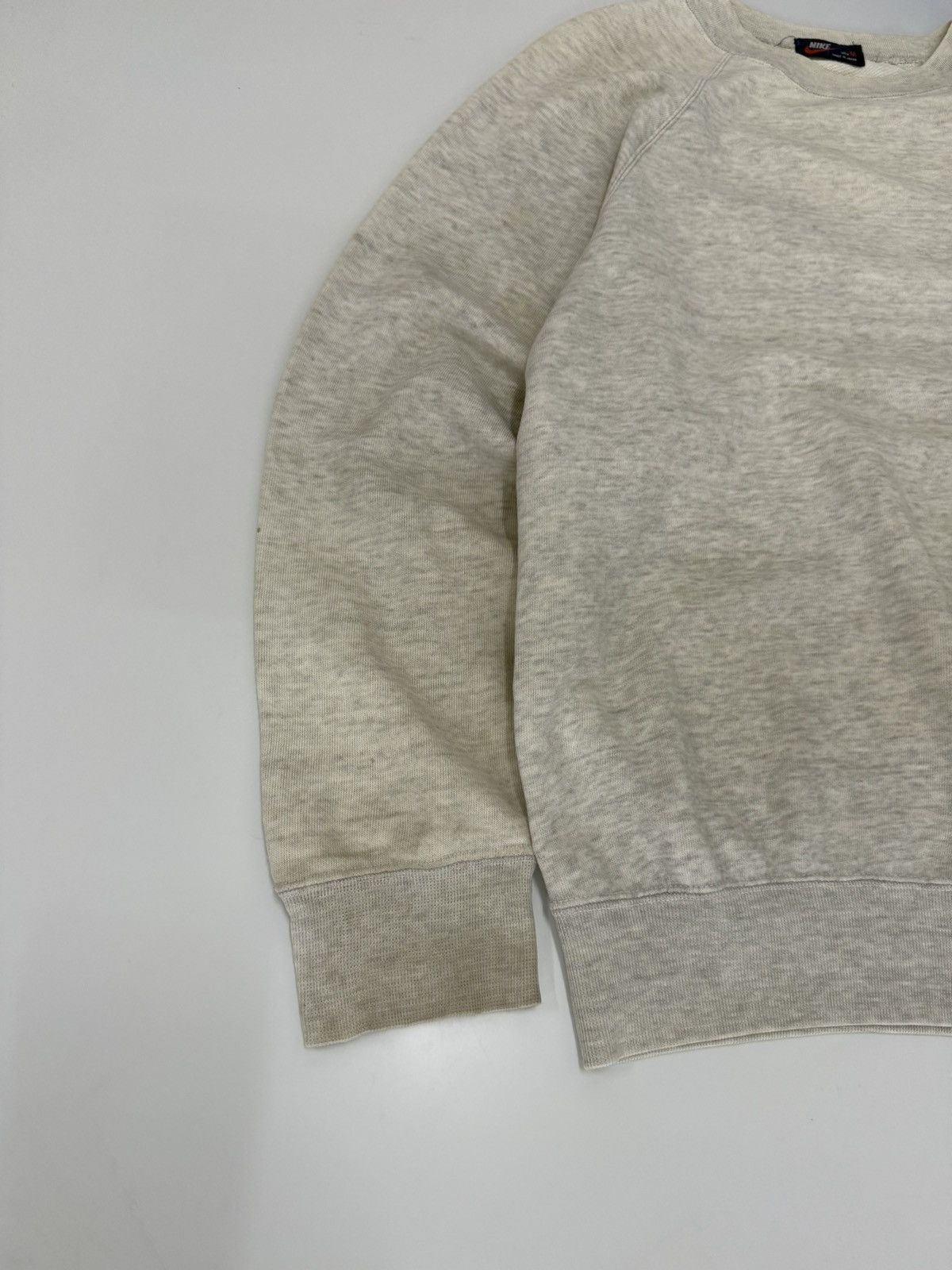 Nike 🔥 Japan 90s Nike Distressed Streetwear Sweat Embroided Logo Size US L / EU 52-54 / 3 - 3 Thumbnail
