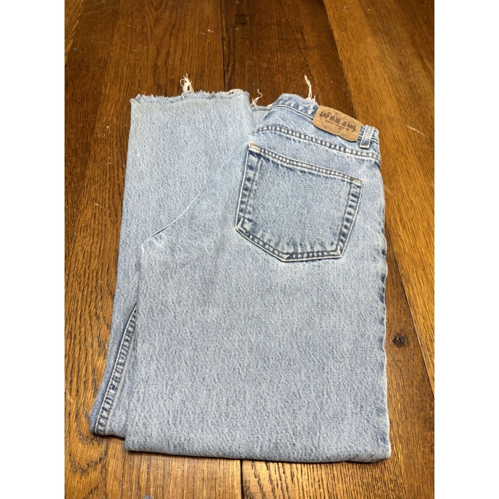 Gap VINTAGE Gap Jeans 29 Blue VTG 29x32 Denim Y2K Wash Size US 29 - 5 Thumbnail