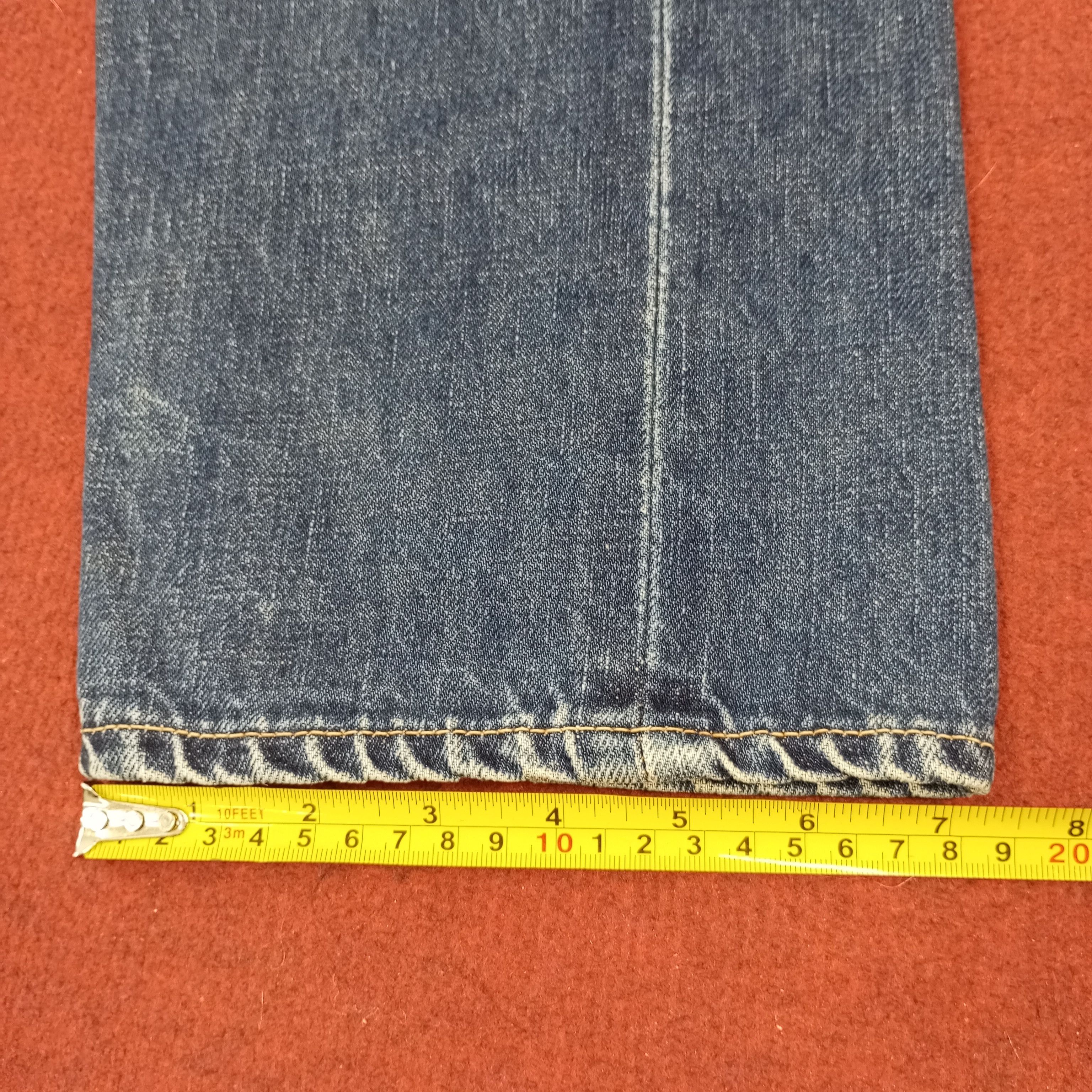 Evisu × Japanese Brand × Vintage Evis Japanese Brand Fashion Style Custom Daicock Jeans Size US 26 / EU 42 - 12 Thumbnail