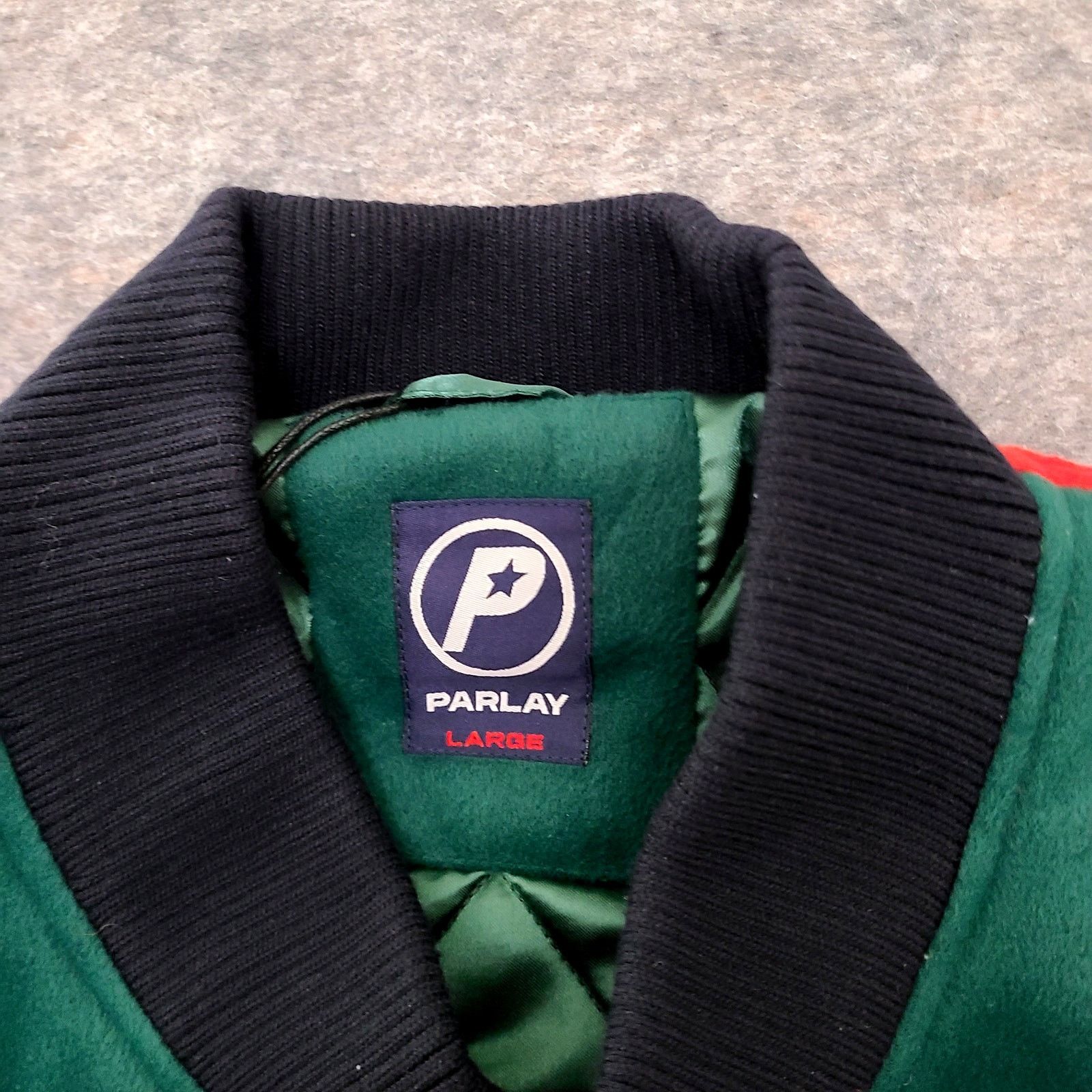 Other Lady Luck Casino Varsity Jacket Large Elbow Patch Colorblock Size US L / EU 52-54 / 3 - 7 Thumbnail