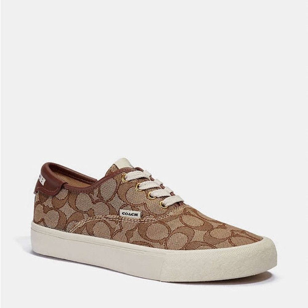 Coach COACH Women’s 9.5 Normal Citysole Skate Sneaker Logo Patter Size US 9.5 / IT 39.5 - 1 Thumbnail