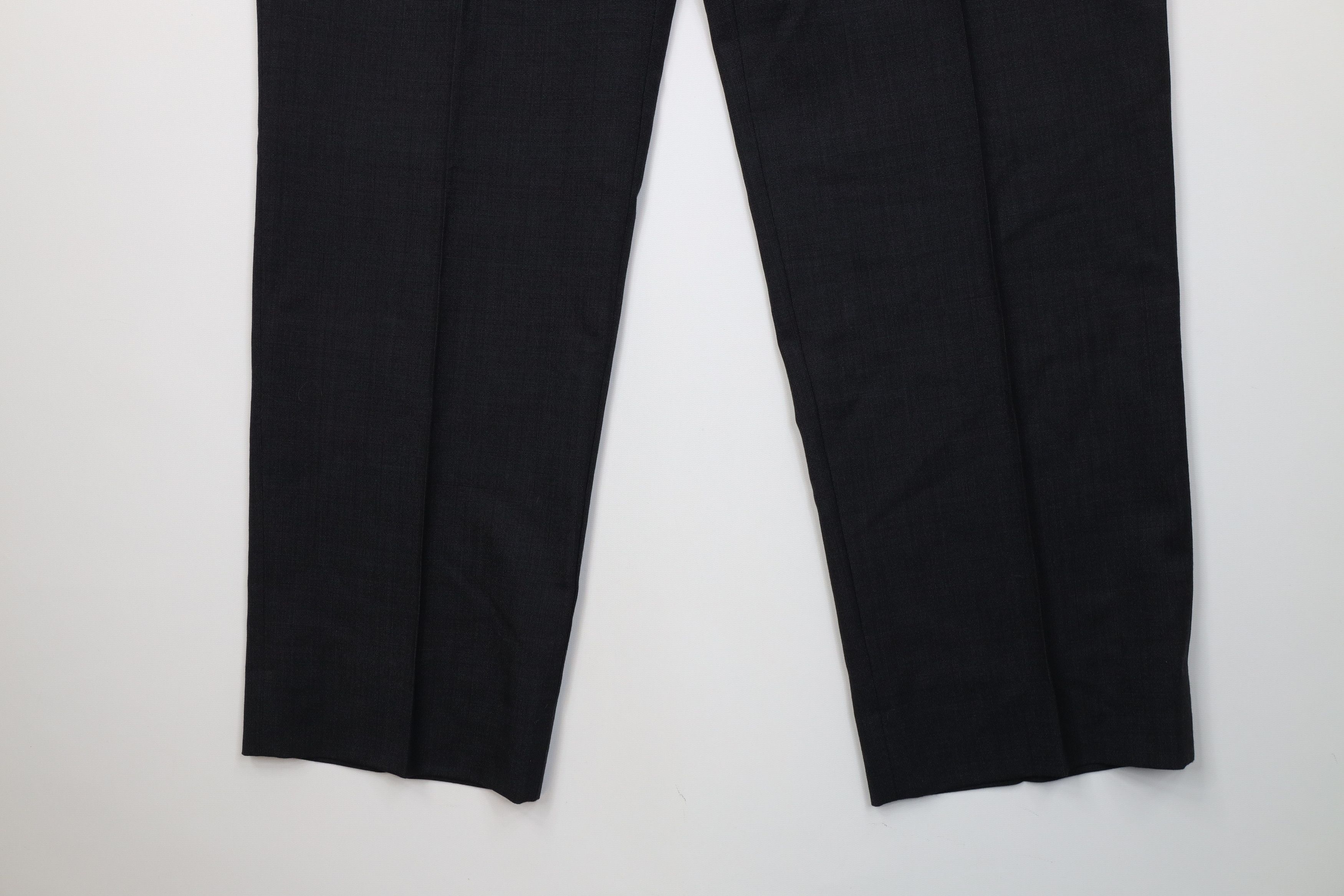 Vintage Vintage 90s Streetwear Wide Leg Chino Pants Charcoal Gray Size US 37 - 4 Thumbnail