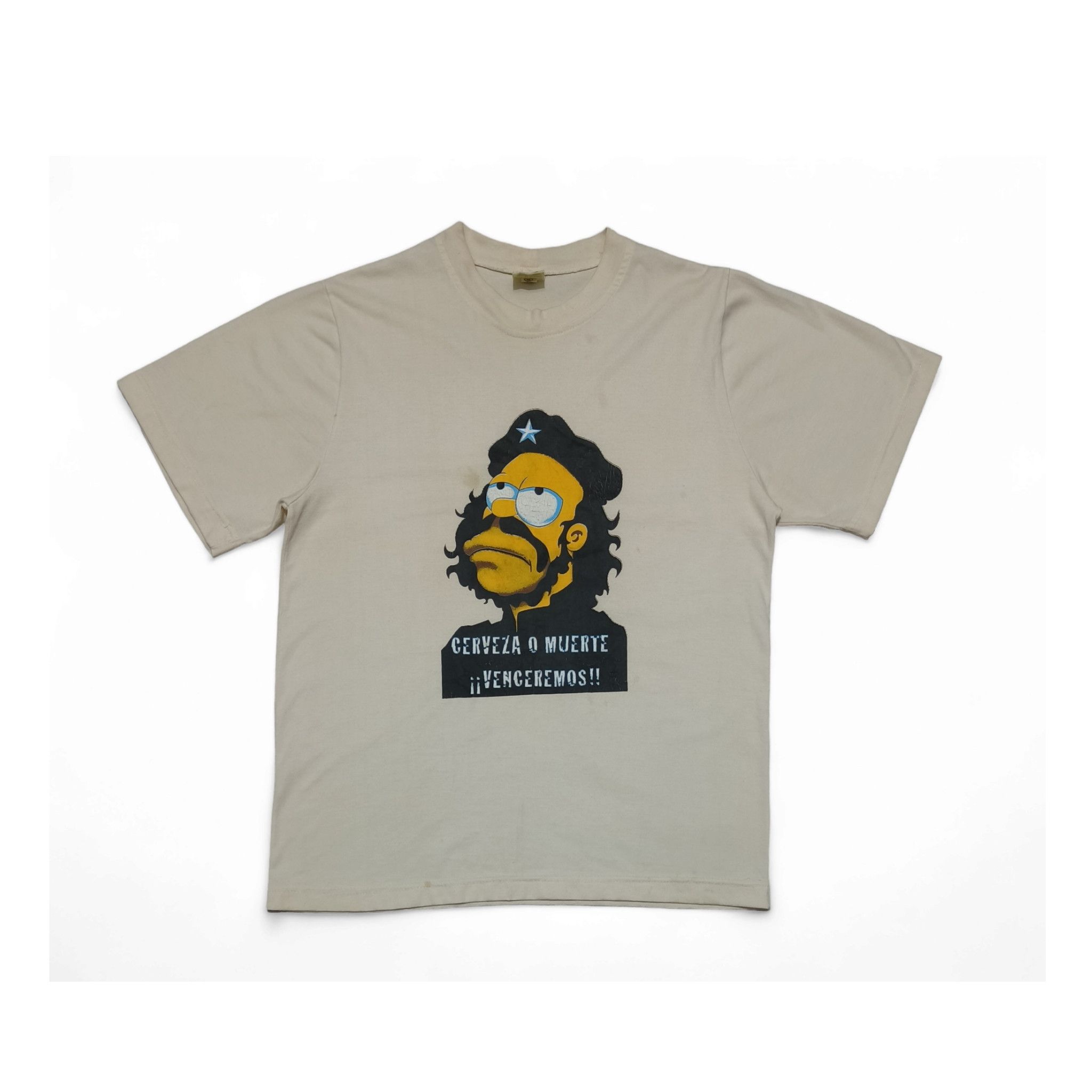 Homer Che "Homero" Guevara Quelle's "Imagen" Homer Simpson TShirt Size US S / EU 44-46 / 1 - 1 Thumbnail