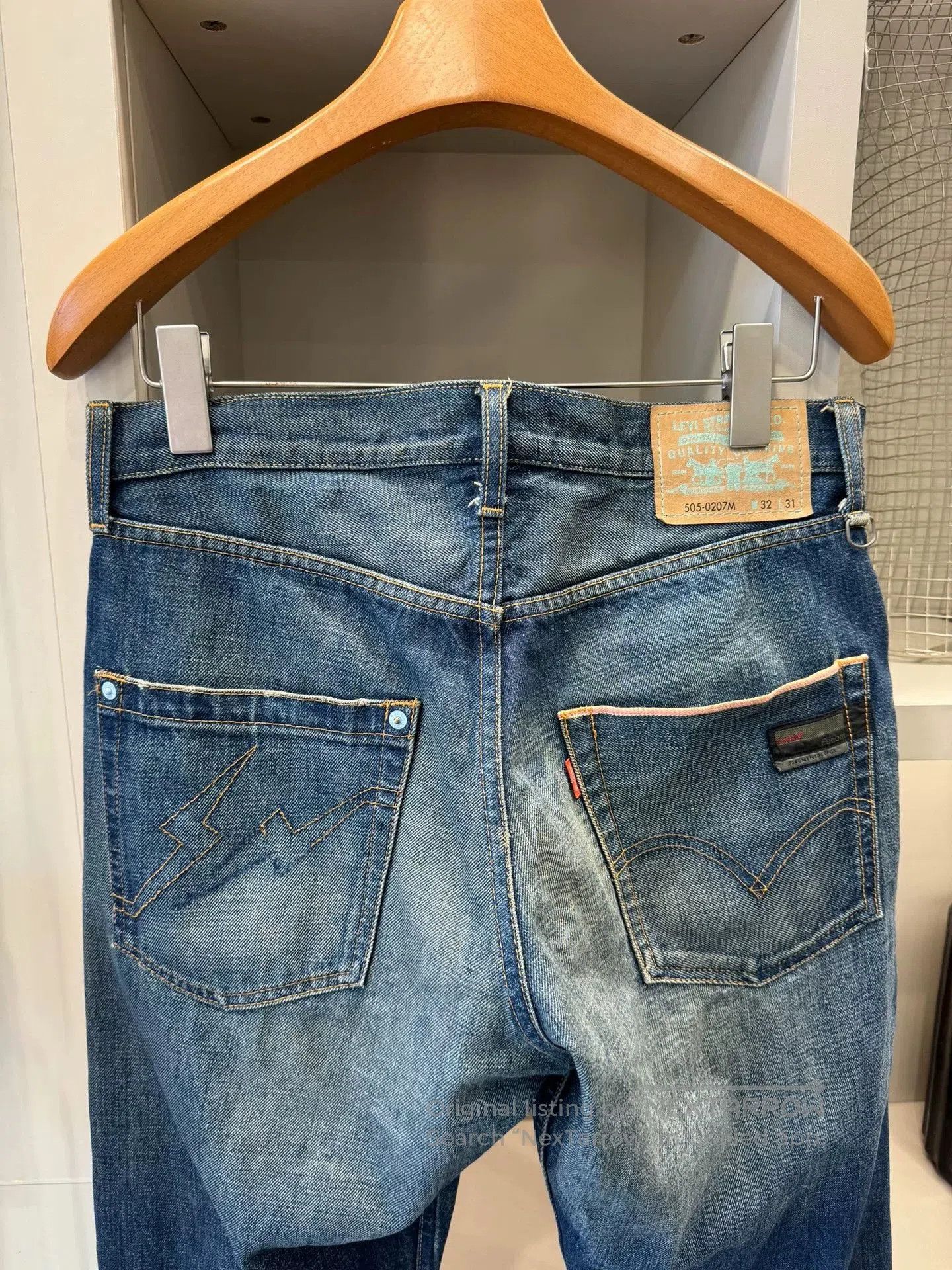 PHENOMENON Fenom Blue Washed Jeans W32. Size US 32 / EU 48 - 5 Thumbnail