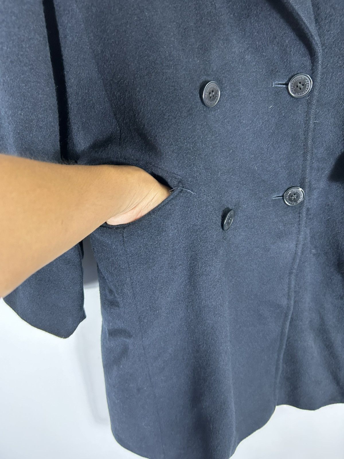 Aquascutum ⚡️Vintage Aquascutum London Wool Double Breast Coat Jacket Size US S / EU 44-46 / 1 - 6 Thumbnail