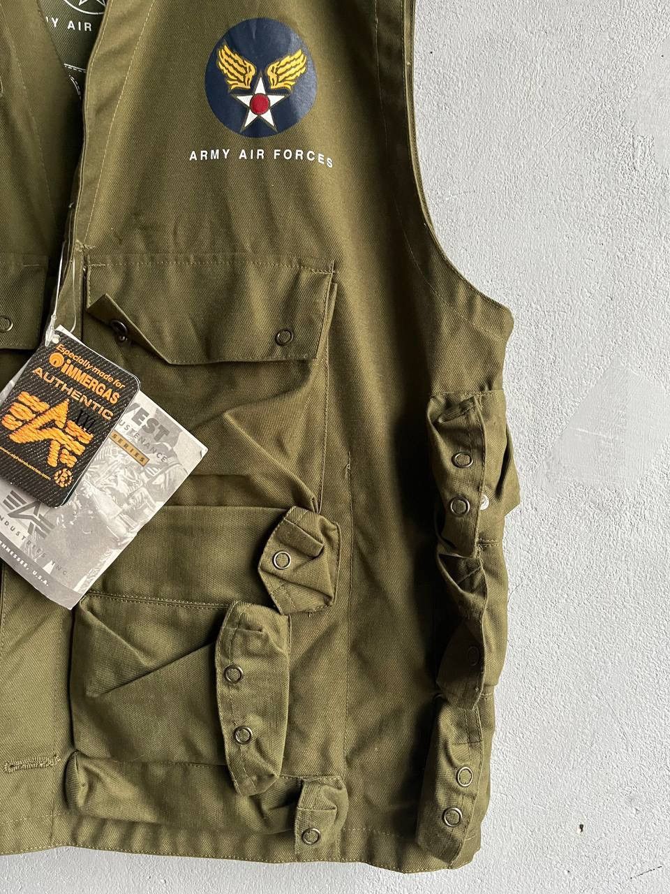 Alpha Industries alpha industries military vest rare Size US XXL / EU 58 / 5 - 6 Thumbnail