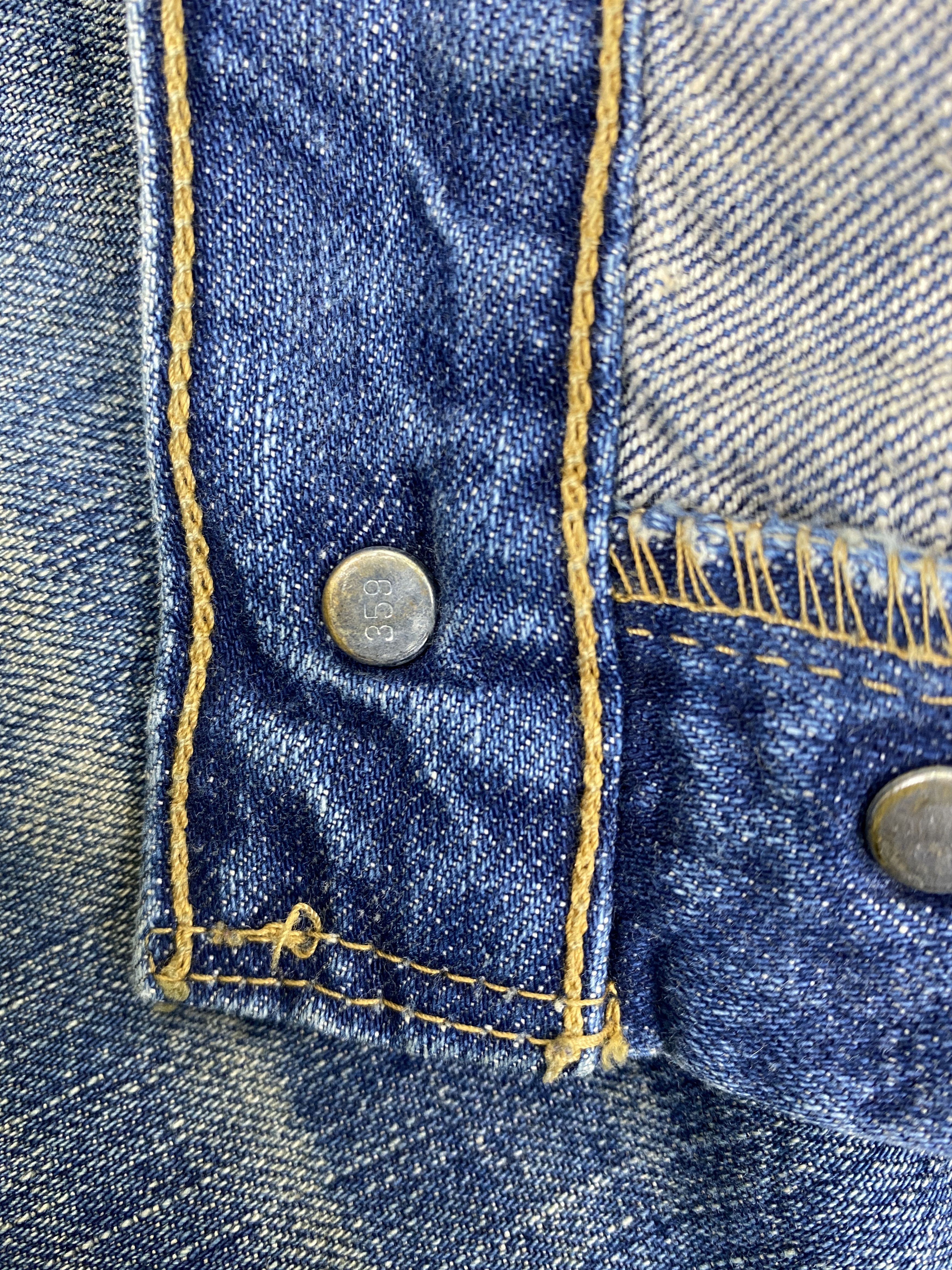 Japanese Brand Ripped Distressed Vintage Levi's 501 33x30 Denim -JN2463 Size US 33 - 7 Thumbnail