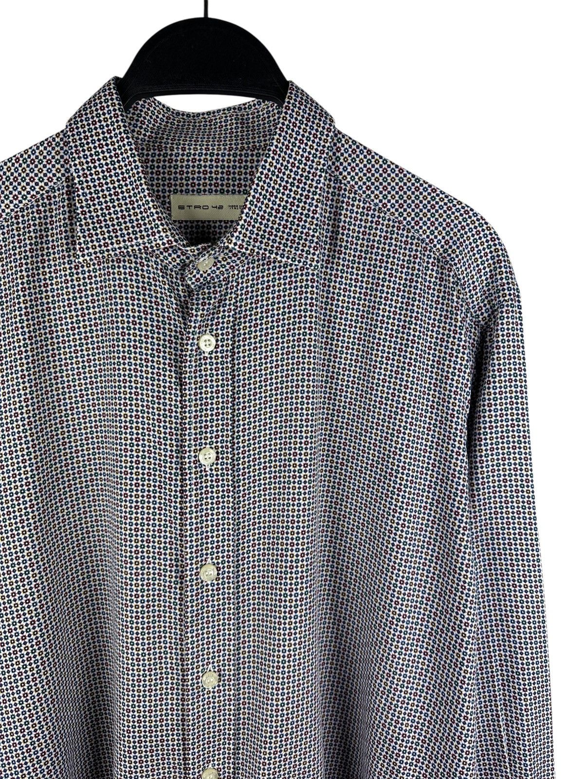 Etro Etro Men’s Printed Shirt Long Sleeve Botton Up Size US M / EU 48-50 / 2 - 3 Thumbnail