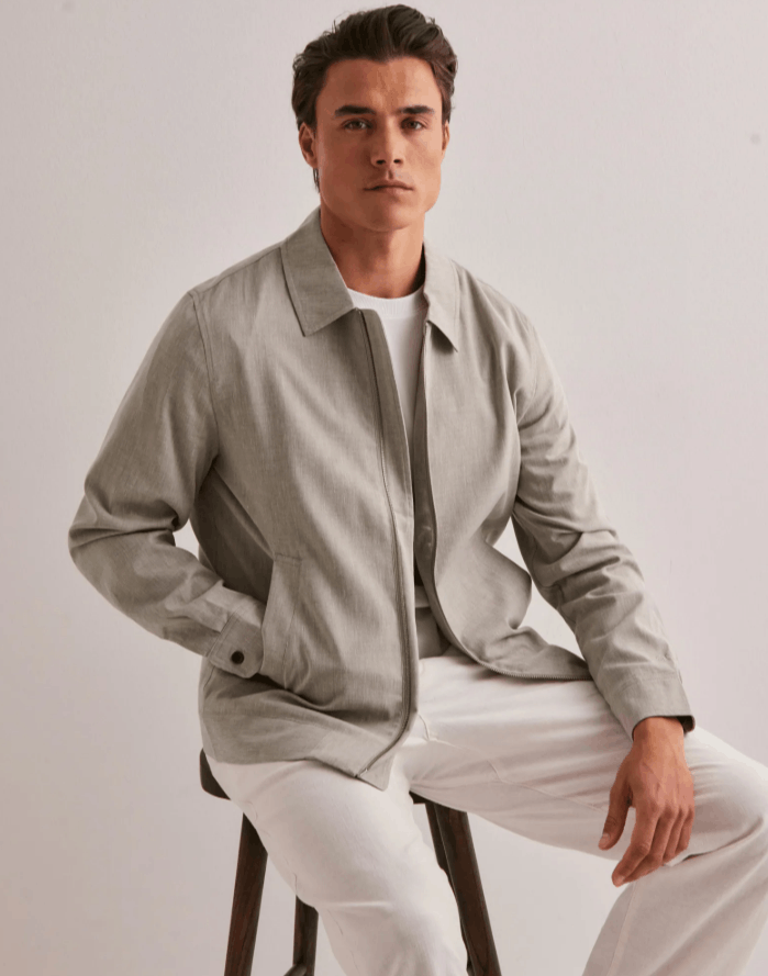 Les Deux BNWT SS25 LES DEUX COMO SLUB COACH BOMBER JACKET S Size US S / EU 44-46 / 1 - 16 Thumbnail