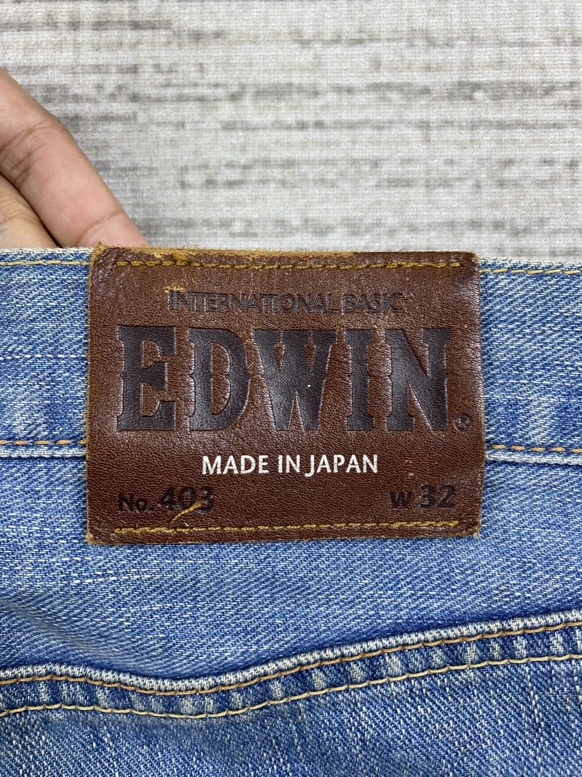 Edwin 90s Edwin Japan Distressed Denim Jeans Size US 32 / EU 48 - 13 Thumbnail