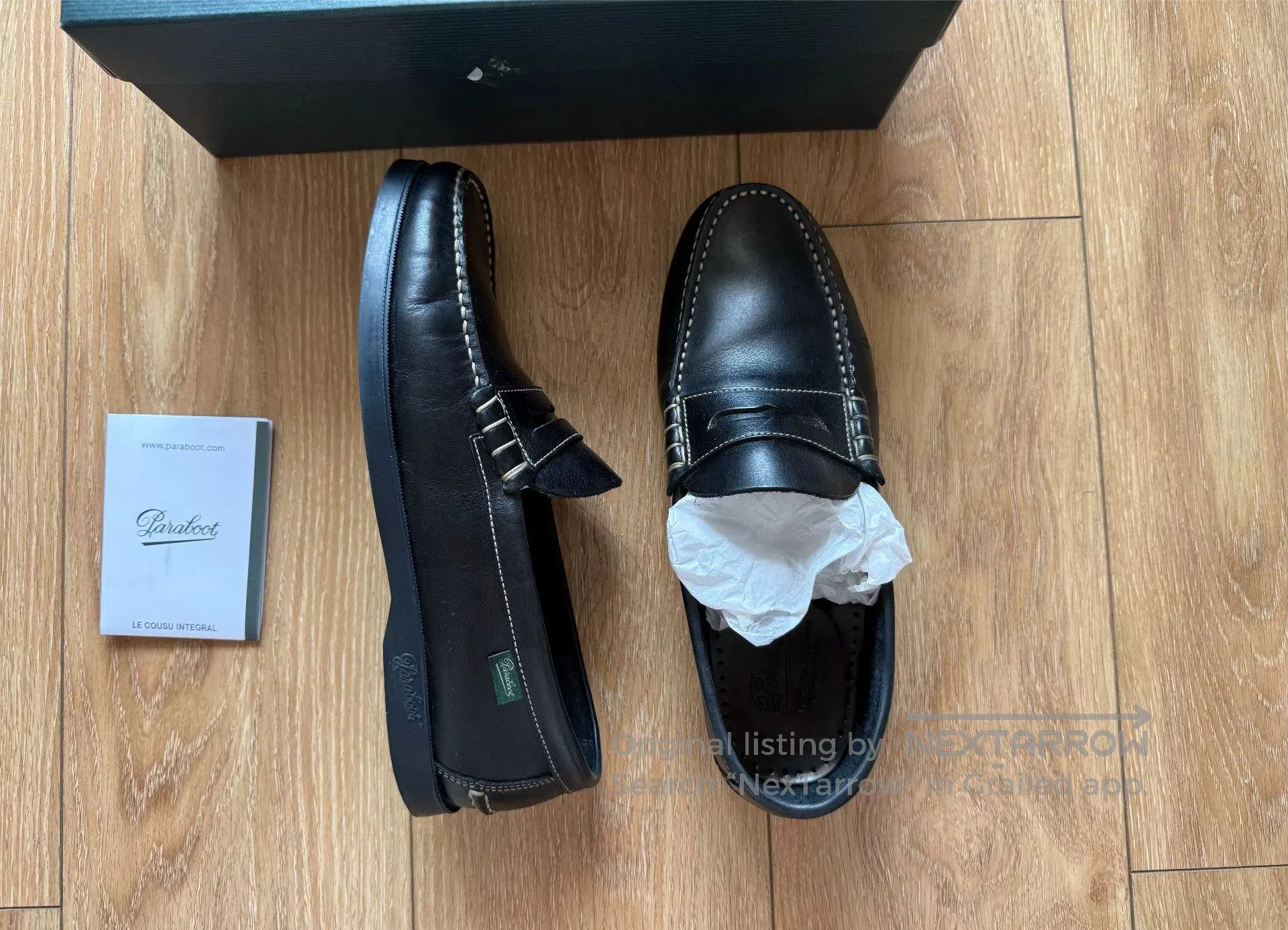 Paraboot Paraboot Coraux Marine Loafers. Size US 9 / EU 42 - 4 Thumbnail