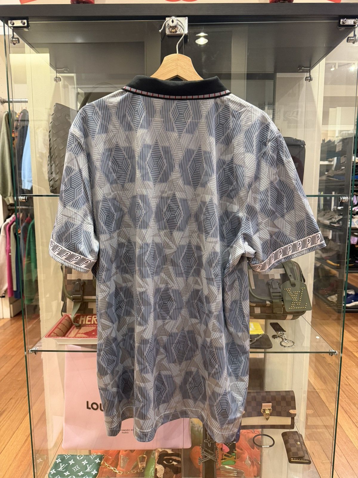 Palace × Umbro Palace x Umbro Fw22 Classic Jersey - Flint Stone Size US XL / EU 56 / 4 - 2 Thumbnail