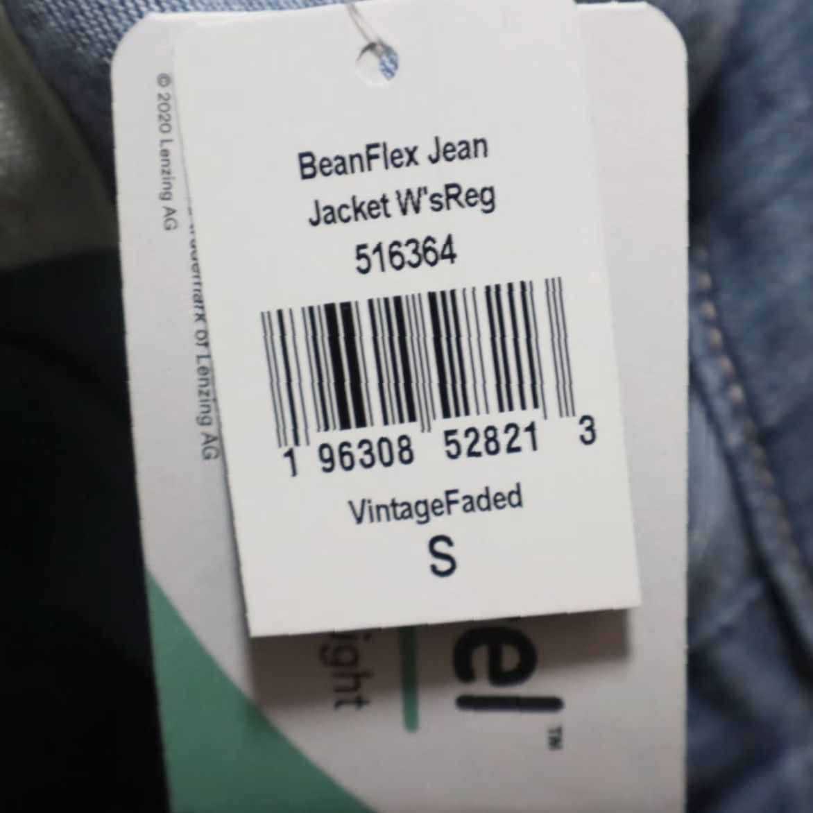 Vintage LL Bean Beanflex Jean Jacket Blue Women's S Shirt Size 28" / US 6 / IT 42 - 7 Thumbnail