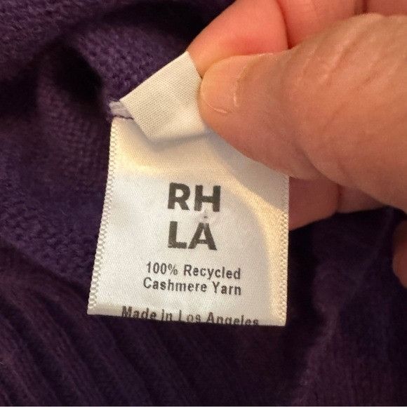 Other RHLA One Love Ron Herman Recycled Cashmere Purple Gender Neu Size XL / US 12-14 / IT 48-50 - 4 Thumbnail