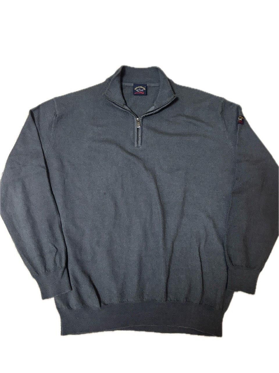 Paul & Shark Paul & Shark Yachting Virgin Wool Half-Zip Sweater Riri Size US XL / EU 56 / 4 - 1 Thumbnail
