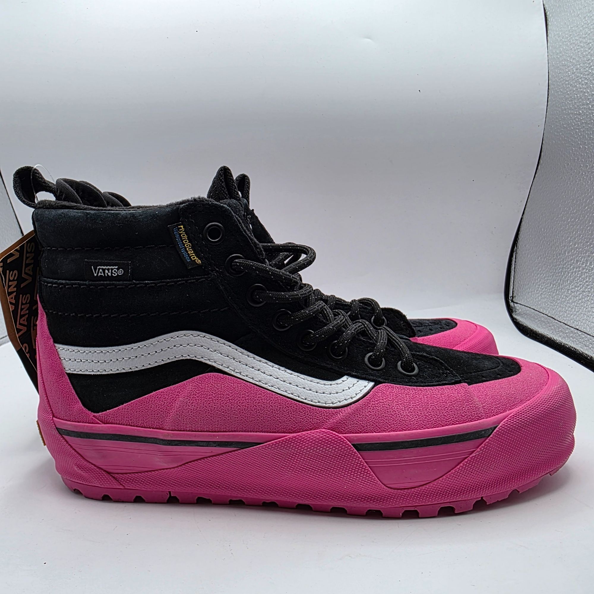 Vans Vans Sk8 Hi Dip MTE 2 Womens Size 7 Black Pink High Top Shoe Size US 7 / IT 37 - 13 Thumbnail