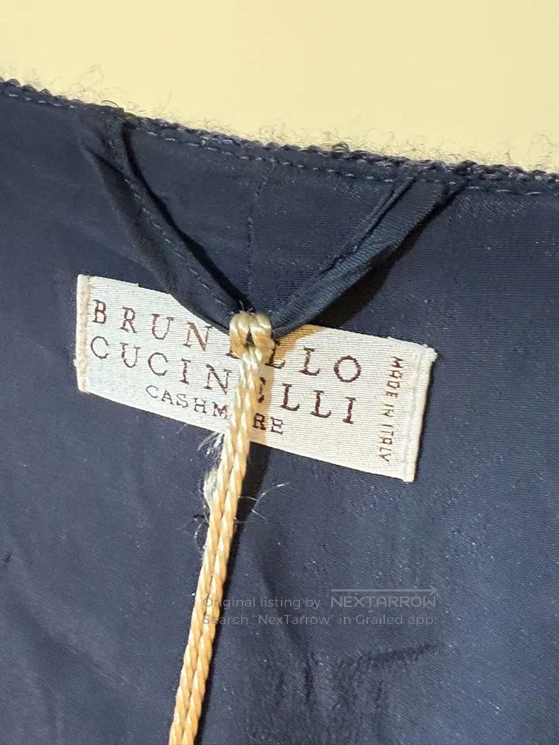 Brunello Cucinelli Brunello Cucinelli Cashmere Coat Size XL / US 12-14 / IT 48-50 - 2 Thumbnail