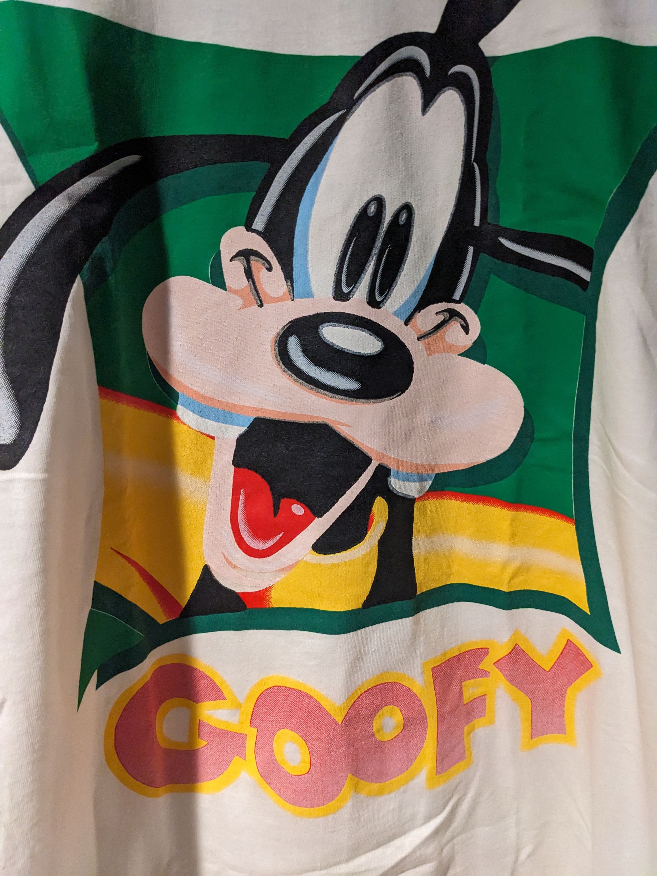 Disney × Vintage Vintage 90s Mickey and Co Goofy Photo Disney X-Large T-Shirt Size US XL / EU 56 / 4 - 2 Thumbnail