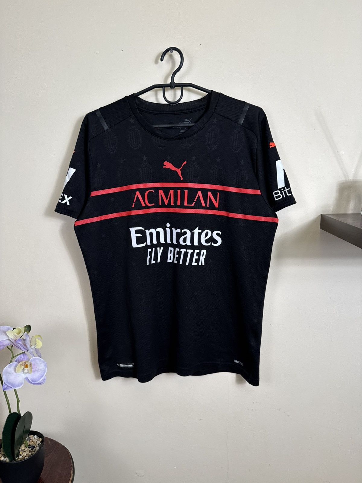 Puma Puma AC Milan Jersey 2021-2022 Third Kit Short R. Leao #17 Size US M / EU 48-50 / 2 - 4 Thumbnail