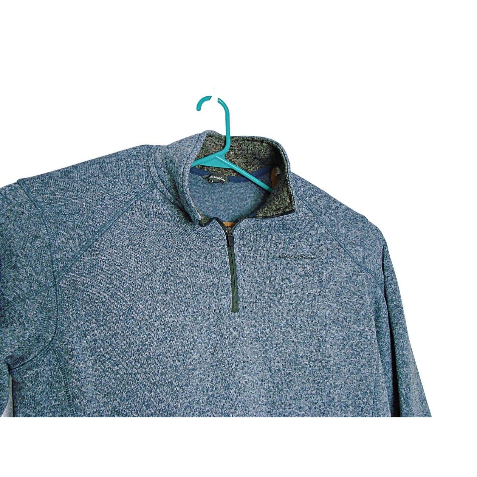 Eddie Bauer Eddie Bauer Mens Radiator Fleece Pullover 1/4-Zip Heather ...