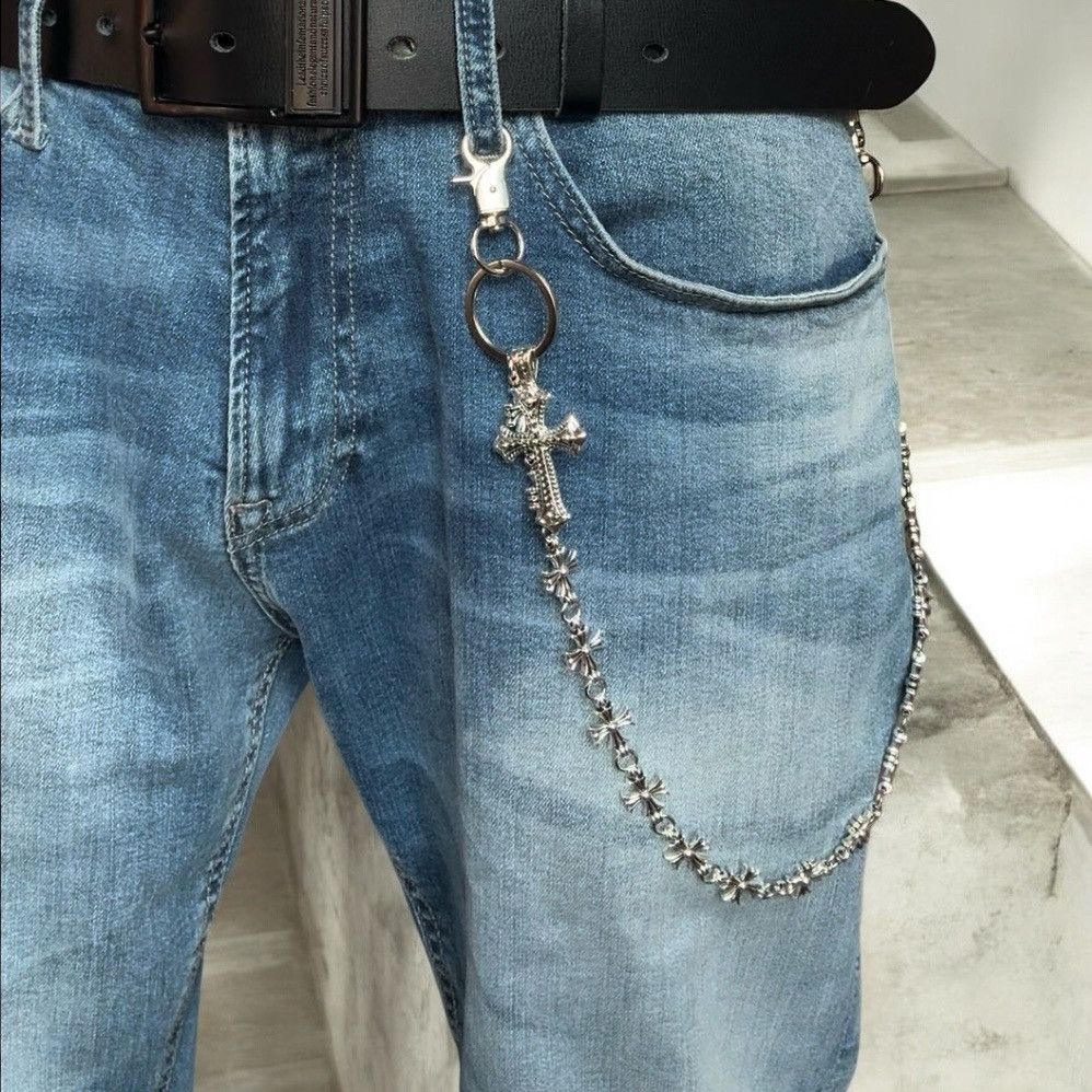 Other Cross Pants Chain for Men Women,Jeans Chain,Keys Chain Size ONE SIZE - 2 Thumbnail