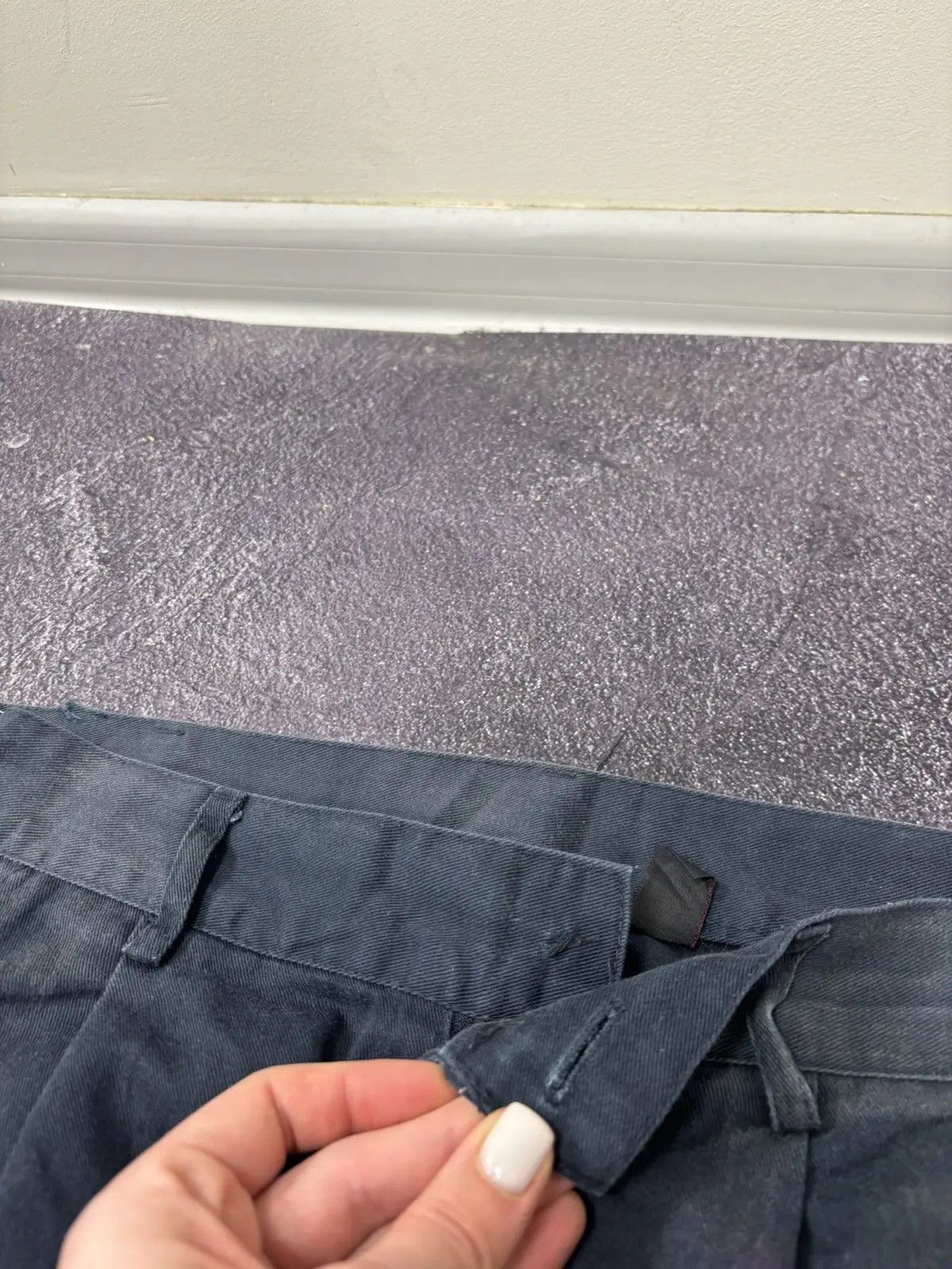 Dickies × Vintage Vintage Dickies American Workwear Navy Hype Cargo Pants Size US 32 / EU 48 - 9 Thumbnail
