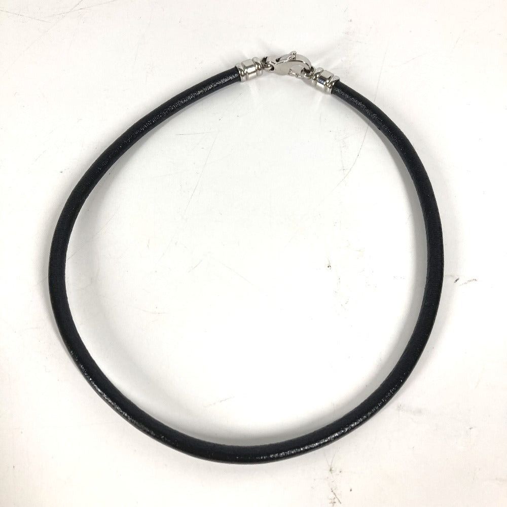 Bvlgari Bvlgari Logo Necklace Accessories Choker Leather Men Size ONE SIZE - 1 Thumbnail