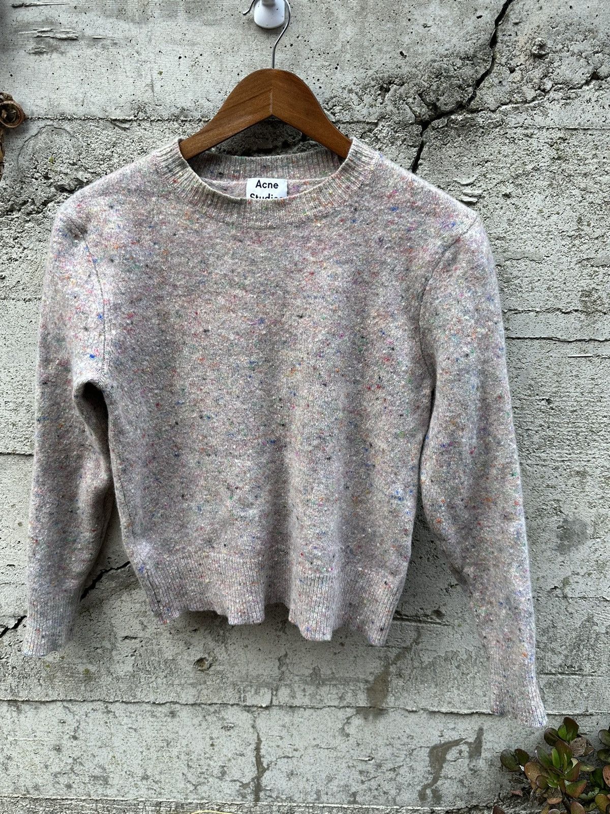Acne Studios RARE GRAIL Acne Studios peele specked multi sweater Size US XS / EU 42 / 0 - 3 Thumbnail