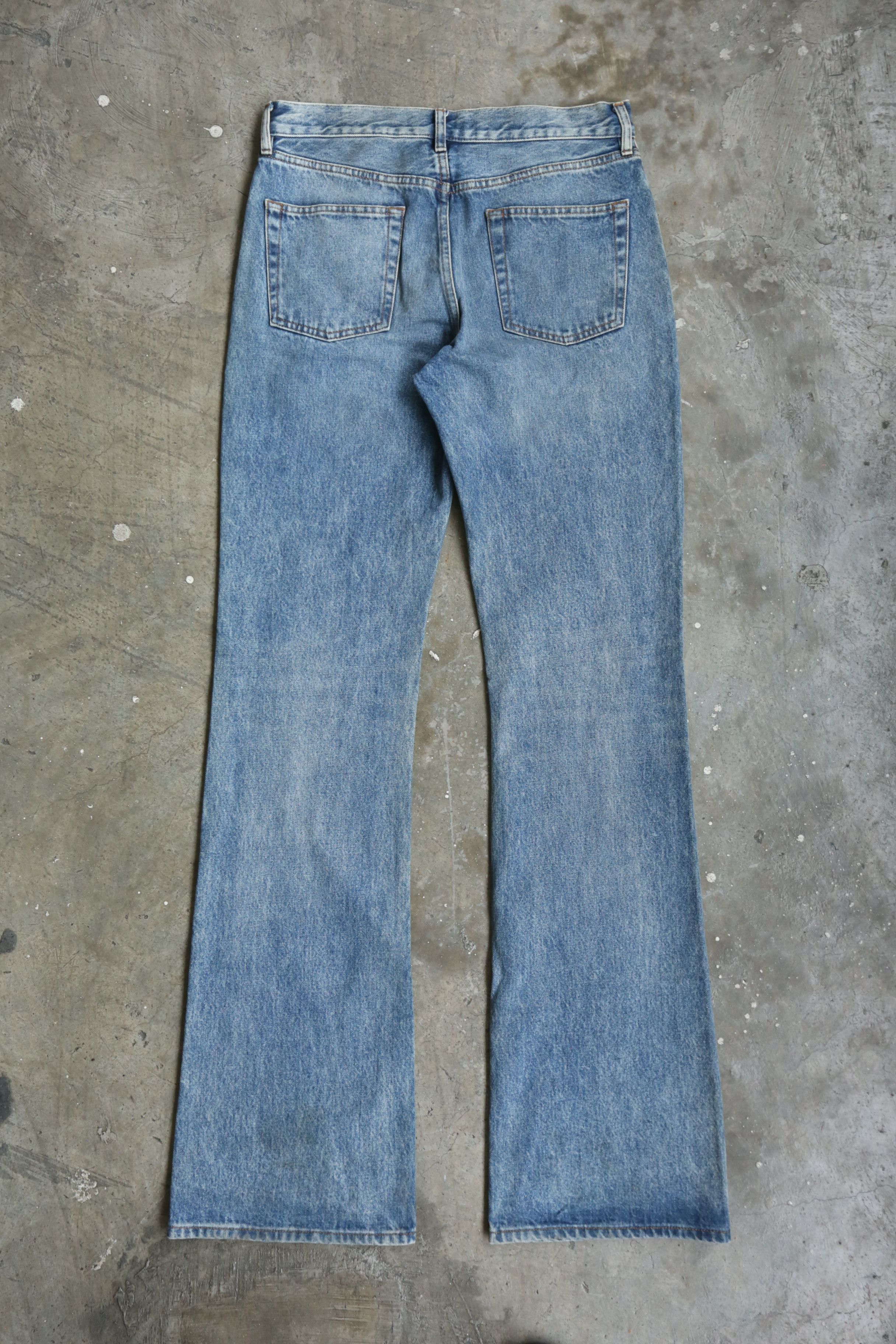 Balenciaga Balenciaga - SAMPLE - Resort 2019 - Flared Denim Jean Size US 30 / EU 46 - 4 Thumbnail