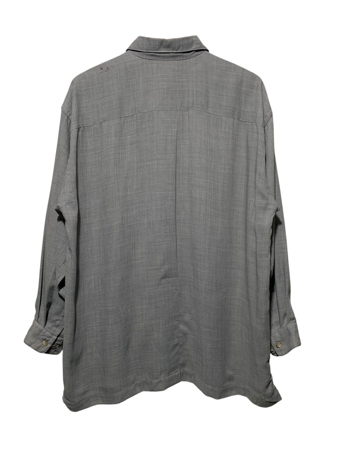 Issey Miyake Issey Miyake hidden button linen shirt Size US XL / EU 56 / 4 - 5 Thumbnail