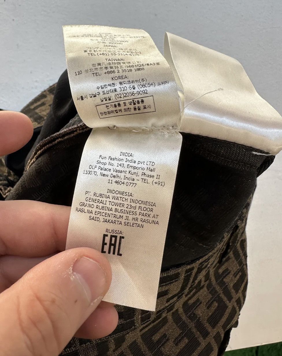 Fendi Fendi Zucca Trousers Size 40FR Size 28" / US 6 / IT 42 - 8 Thumbnail