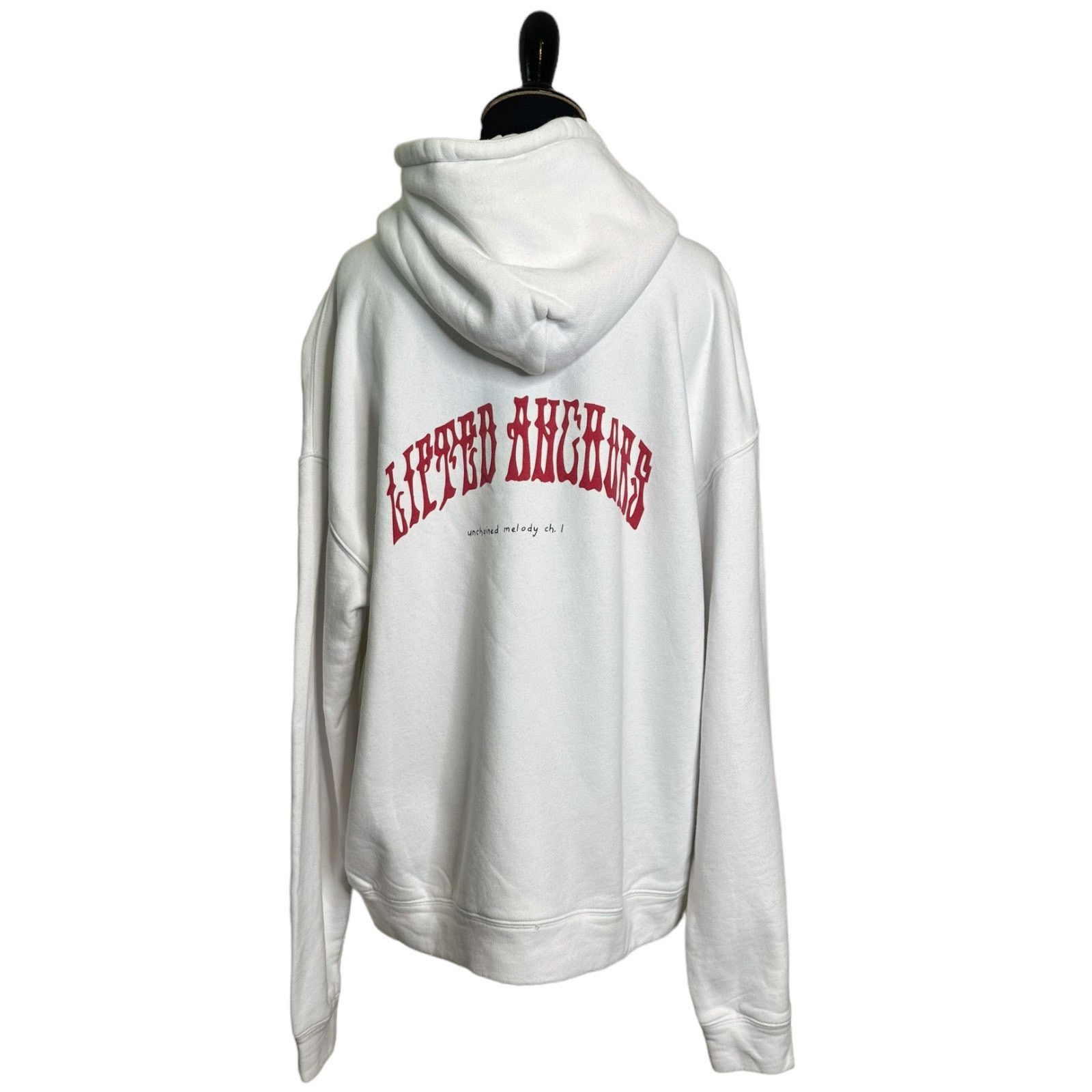 Lifted Anchors Lifted Anchors men white graphic hoodie sweatshirt size L Size US L / EU 52-54 / 3 - 2 Thumbnail