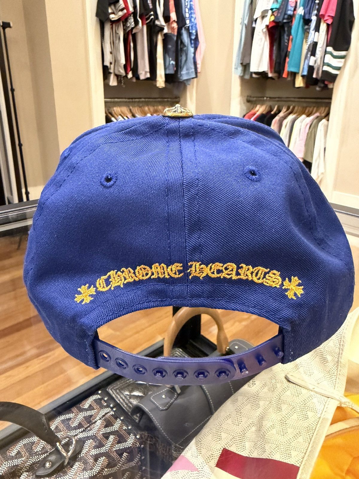 Chrome Hearts Chrome Hearts CH Embroidered Hat Size ONE SIZE - 4 Thumbnail