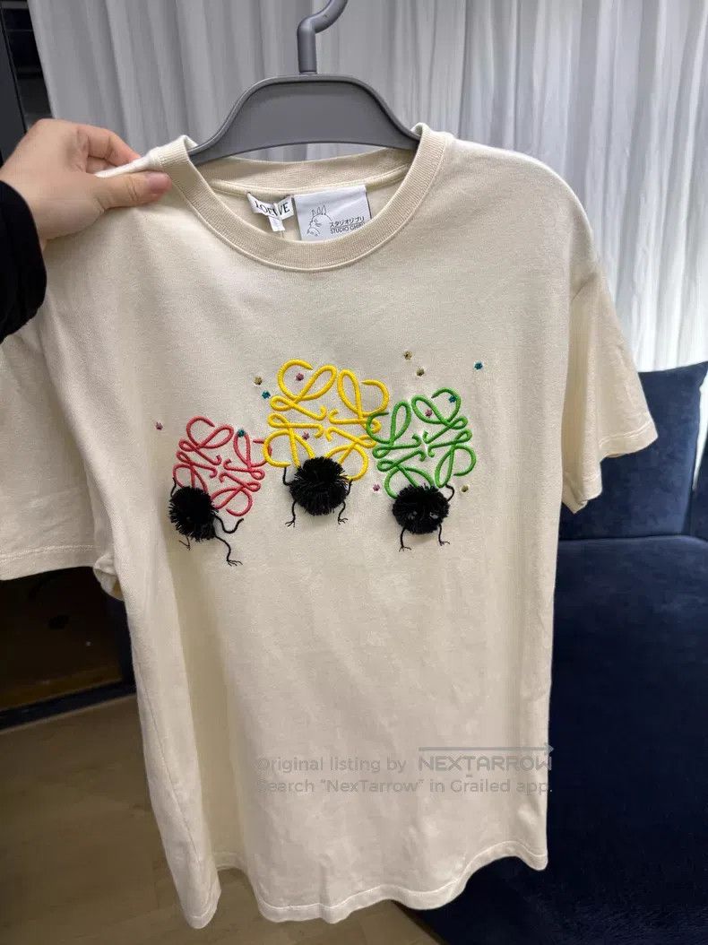 Loewe Loewe Spirited Away Joint Coal Ball Logo Embroidered Short Size XS / US 0-2 / IT 36-38 - 1 Thumbnail